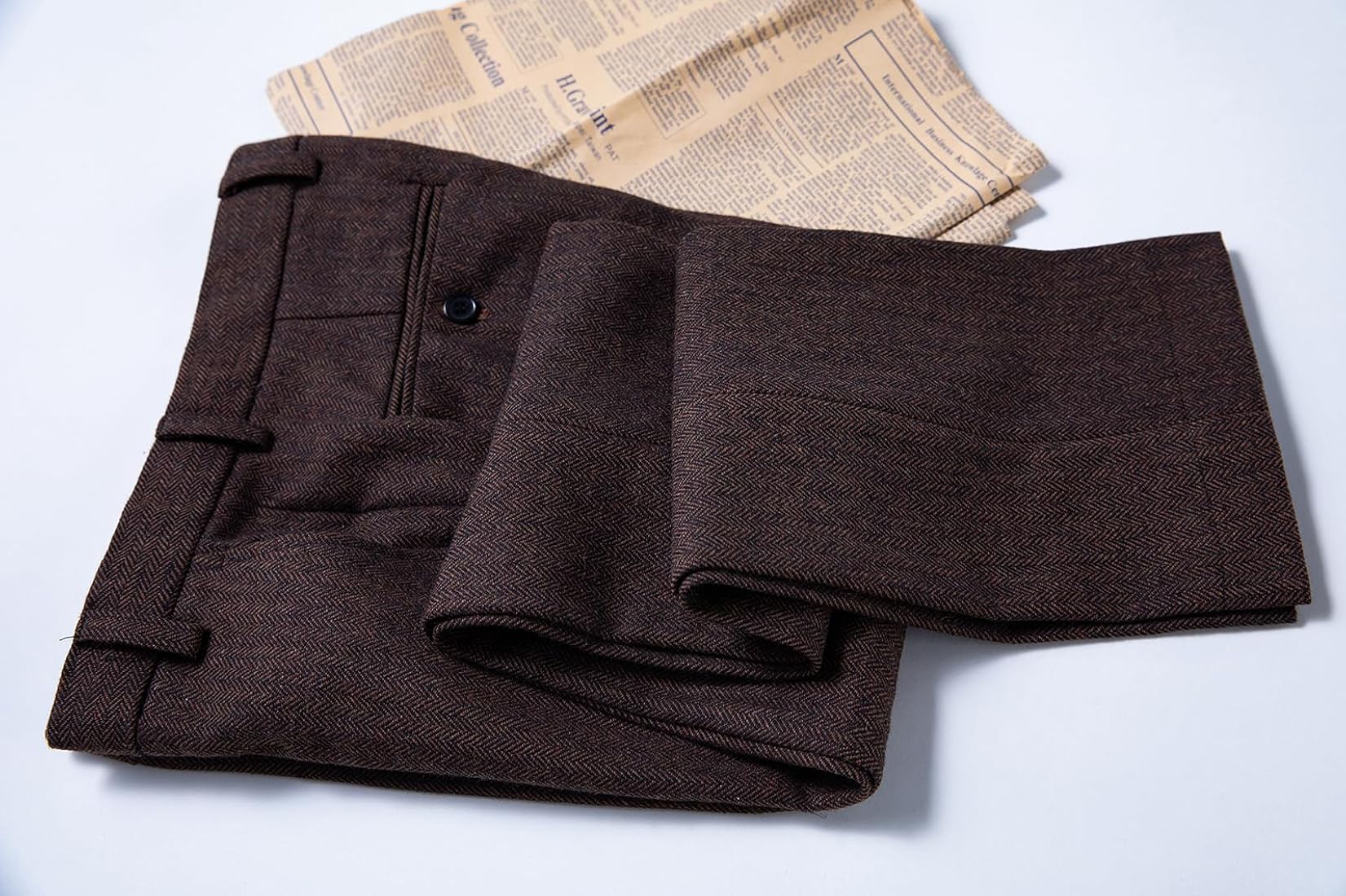 80〜90's Mr. Van Tweed Trousers Pants 80〜90's Mr. Van Tweed Trousers Pants 80〜90s Mr. Van Tweed